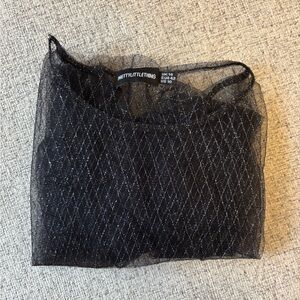 Black Sheer Prettylittlething Women's Top